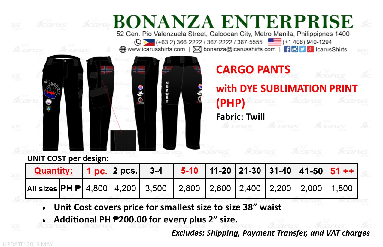 Pants - Sublimation - PHP