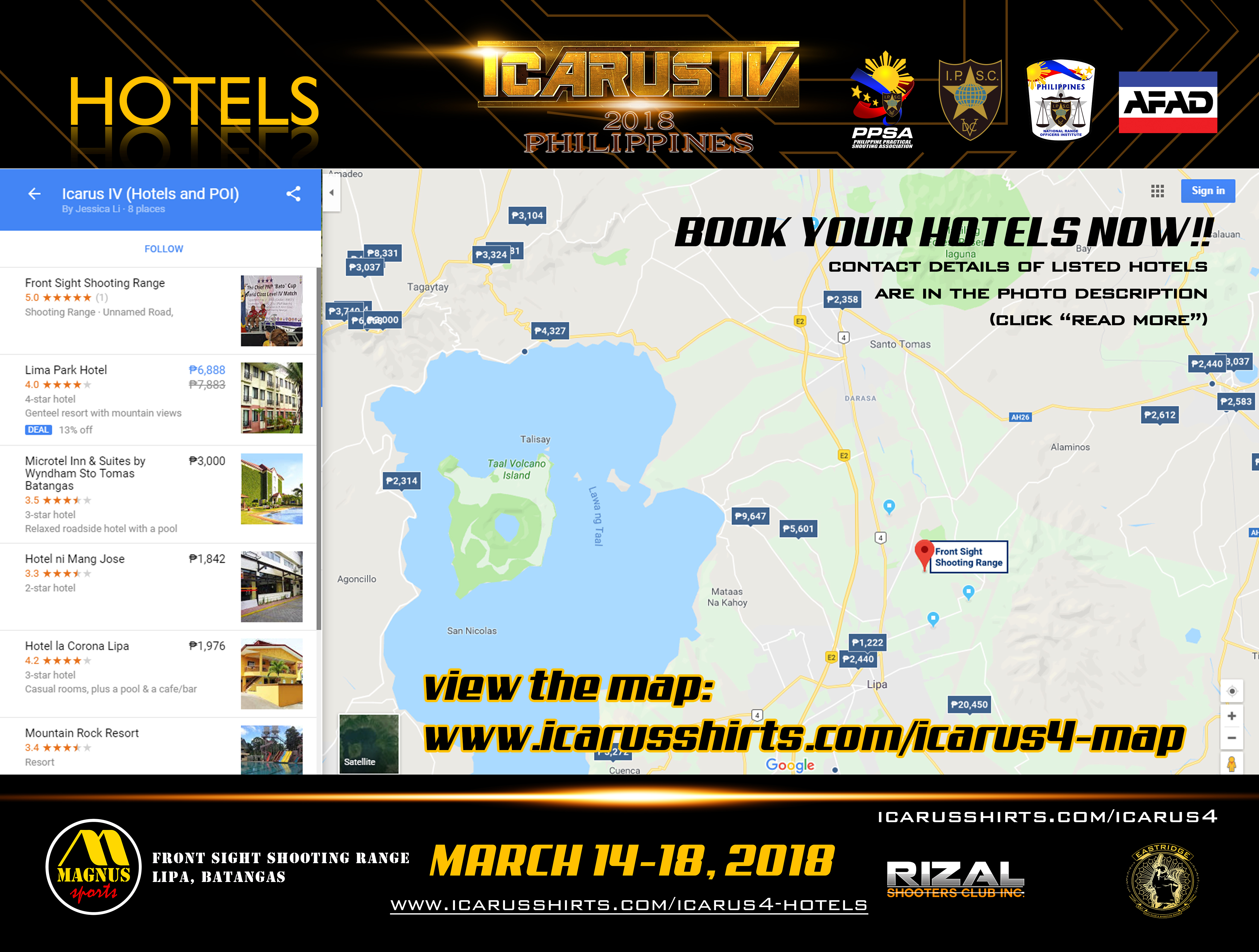 1 Hotel - Area Map