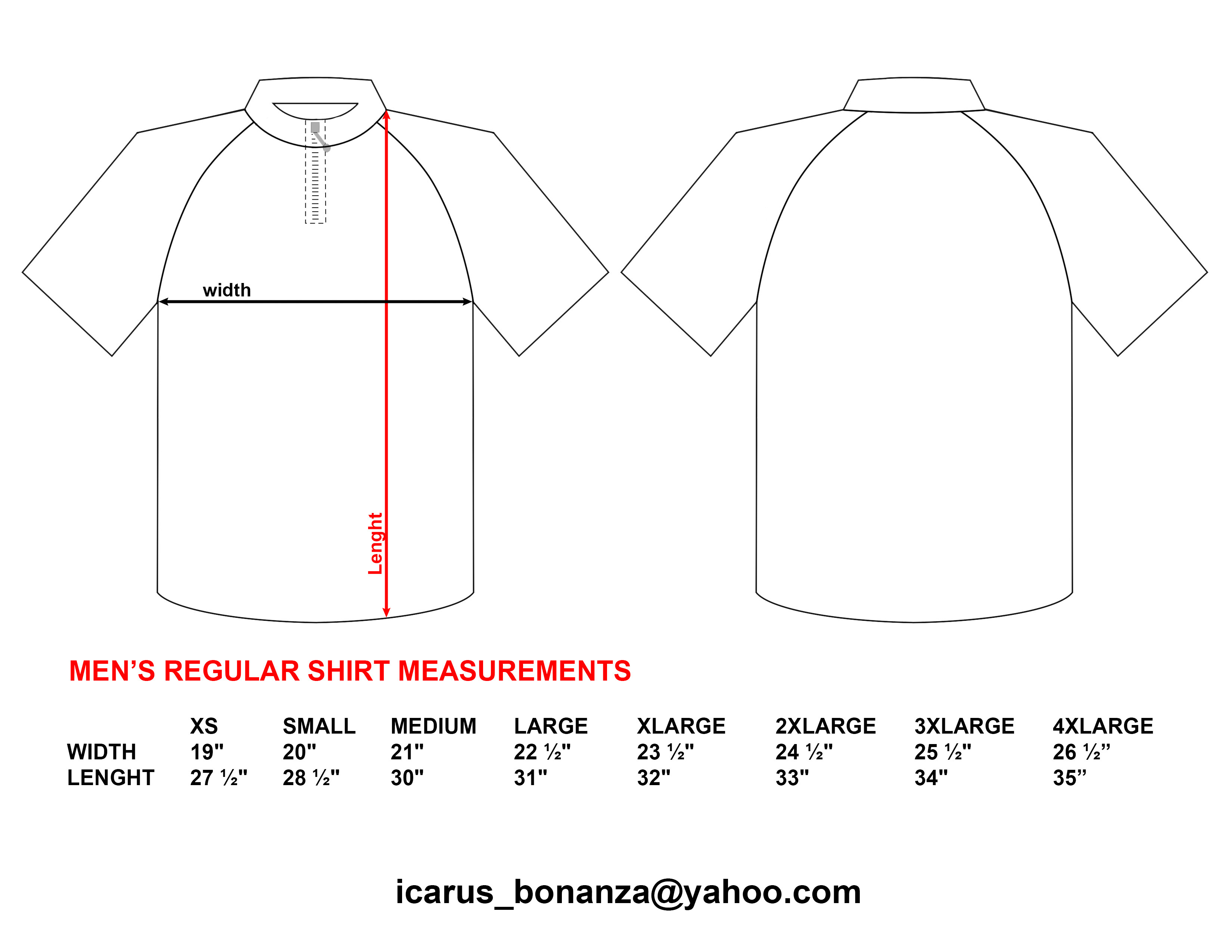 Regular Shirts - Icarus Shirts