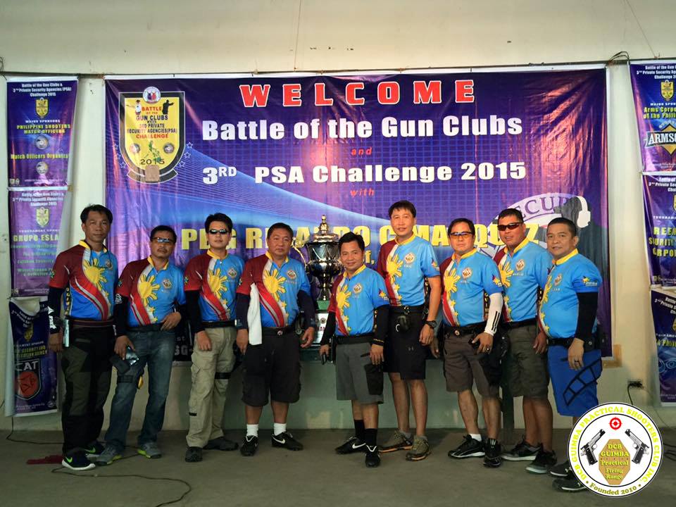 Team Guimba during Battle of the Gun Clubs 2015