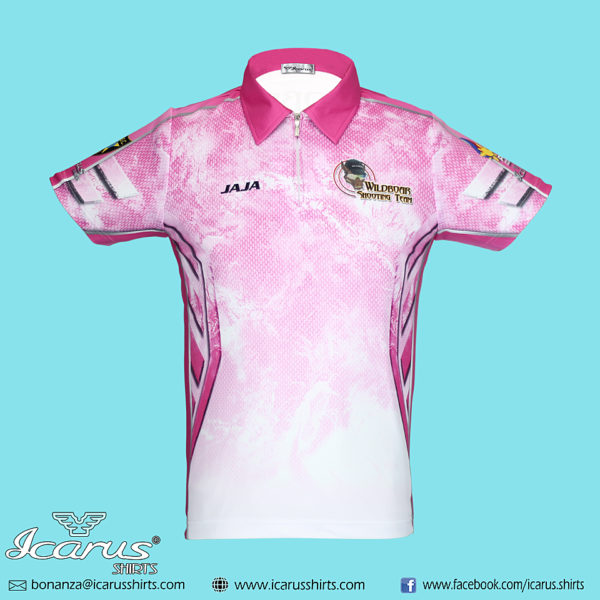 Wildboar Shooting Team dry fit shirt in pink