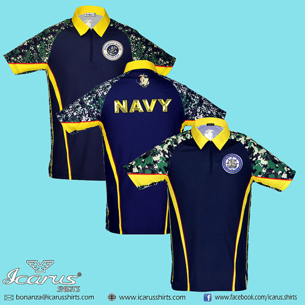 Navy Dry Fit Shirt for Shooting