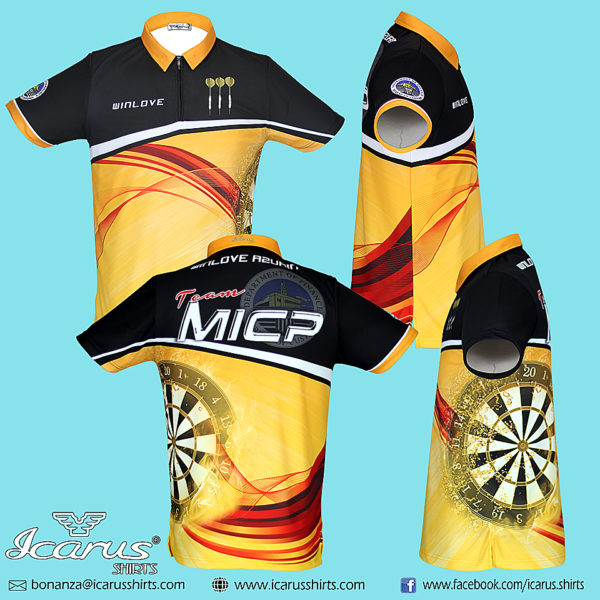 MICP Dry Fit Shirts for Darts