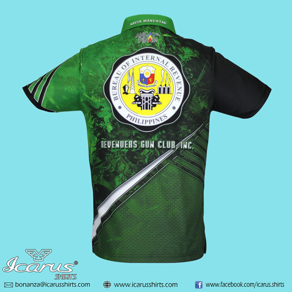 Revenuers Gun Club INC Dry Fit Shooting Shirt
