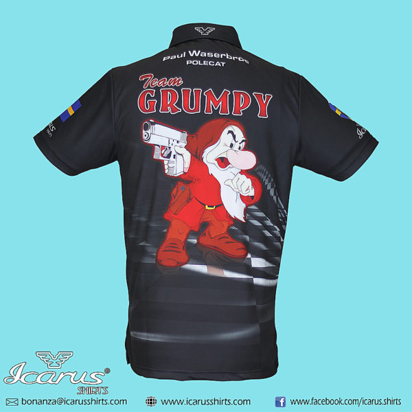 Team Grumpy dry fit shirt for Shooting