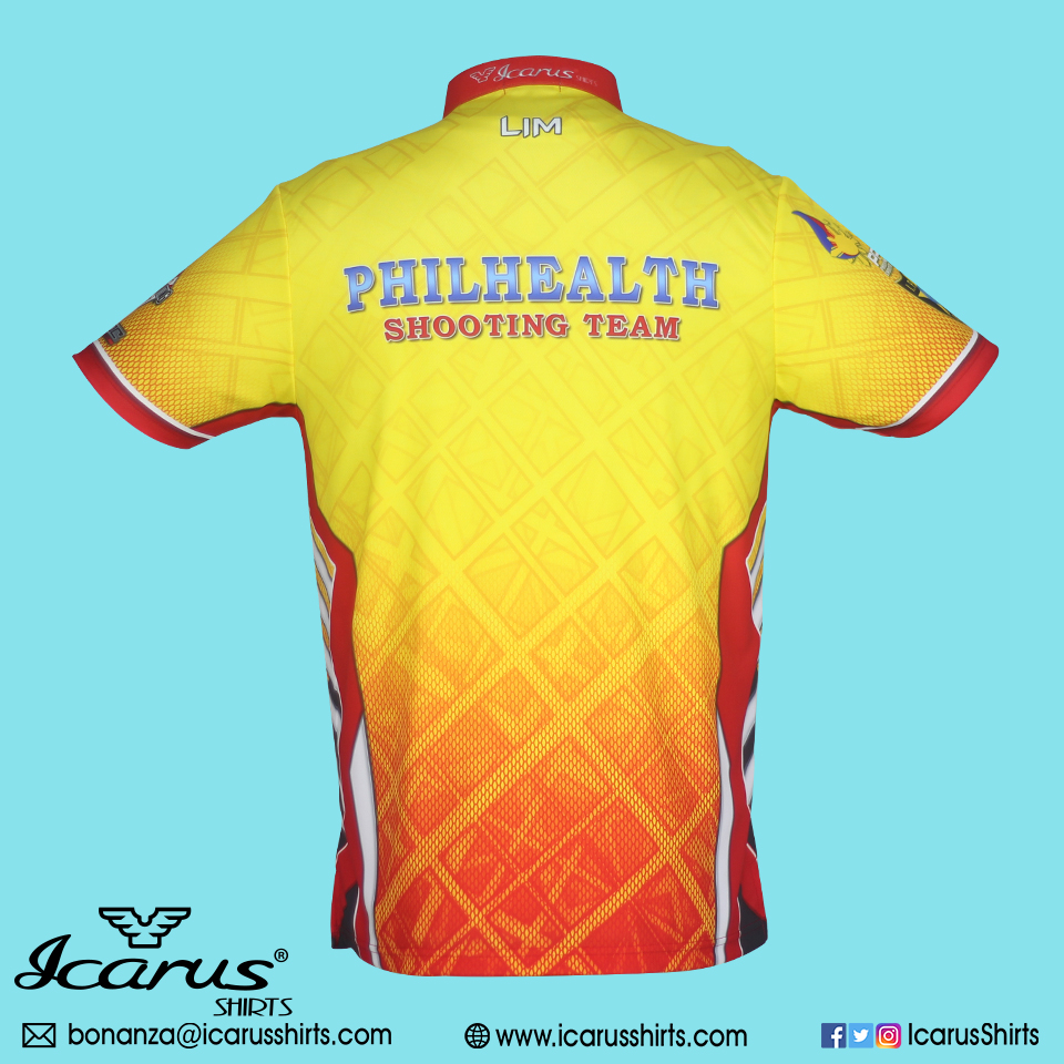 PhilHealth Shooting Team 2016 - Yellow | Icarus Shirts