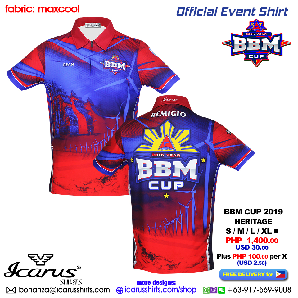 BBM Cup 2019 Heritage Icarus Shirts