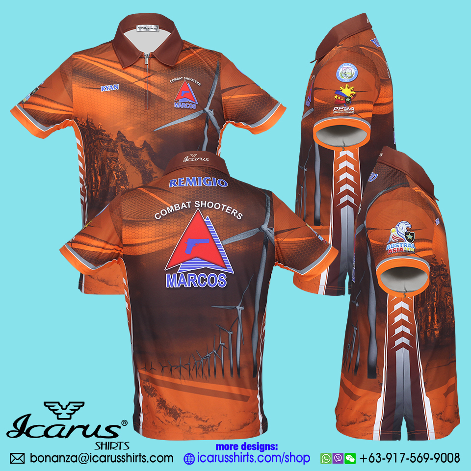 Marcos Combat 2019 - Rust | Icarus Shirts