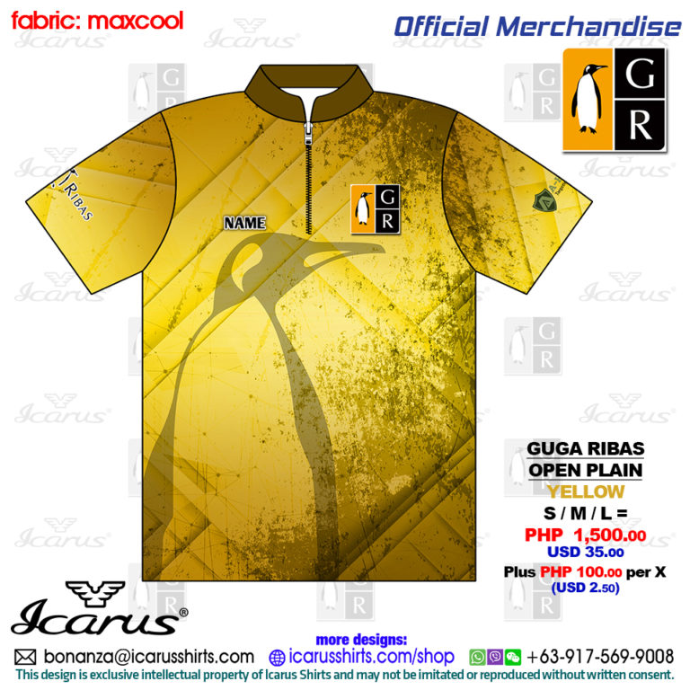 Guga Ribas Open - Plain | Icarus Shirts